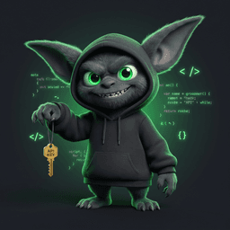 The gremlin, delighted by your exposed secrets